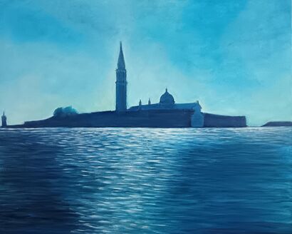 San Giorgio II, Venize - a Paint Artowrk by Lola Sánchez 